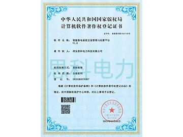 计算机软件著作权等级证书